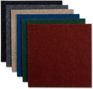 Multicolor Carpet Tile Samples for Offices in Qatar