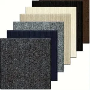 Neutral Color Carpet Tile Samples in Qatar