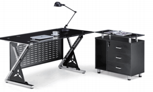 L shape Desk –Office Furniture Qatar | World of the Office