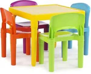 Colorful Plastic Kids Table and Chair Set in Qatar