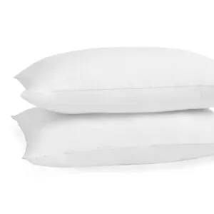 Stack of Three White Bed Pillows