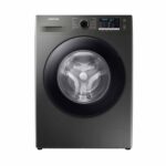 Dark Grey Front-Loading Washing Machine in Qatar