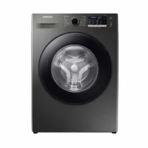 Dark Grey Front-Loading Washing Machine in Qatar