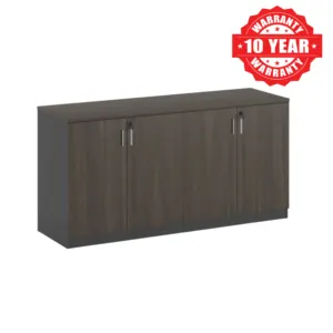Wooden Low Storage Cabinet With Lock