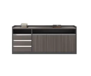 Modern Office Sideboard with Drawers and Cabinets