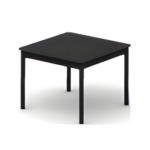 Black Square Coffee Table