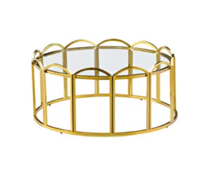 Gold Round Coffee Table