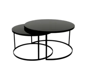 Black Nesting Coffee Table