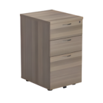 Wooden 3-Drawer Mobile Pedestal