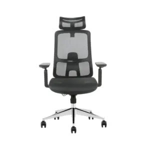 Ergonomic Mesh Office Chair with Headrest and Lumbar Support in Qatar