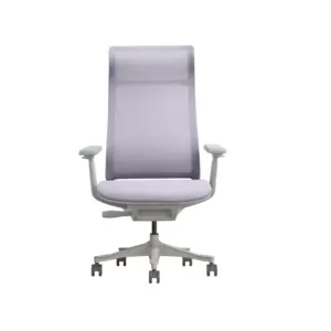 Lavender Ergonomic High-Back Mesh Office Chair