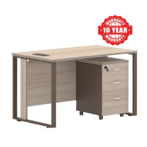 Modern Office Desk with Storage