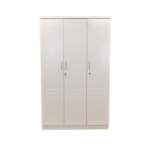 White 3-Door Filing Cabinet