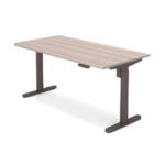 Height-Adjustable Desk with Mobile Pedestal