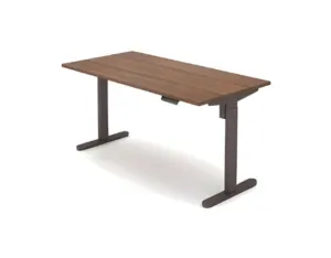 Height-Adjustable Workstation - Brown