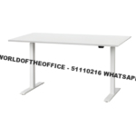 Height-Adjustable Workstation - White