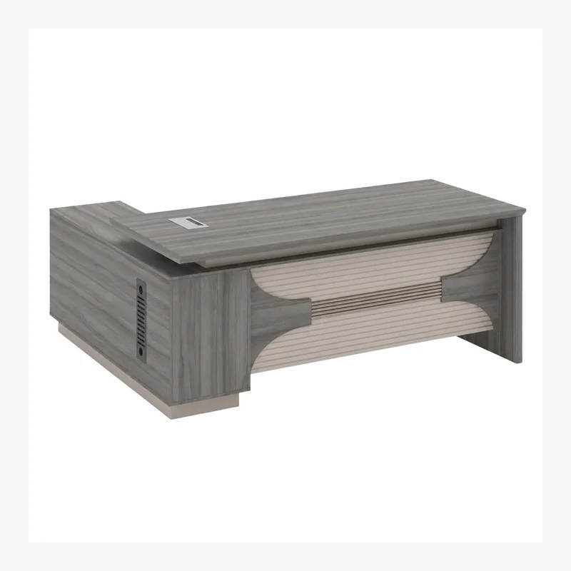 Executive manager desk with integrated digital lock