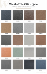 PU upholstery colour and texture reference supplied for YS-2211A office chair Qatar